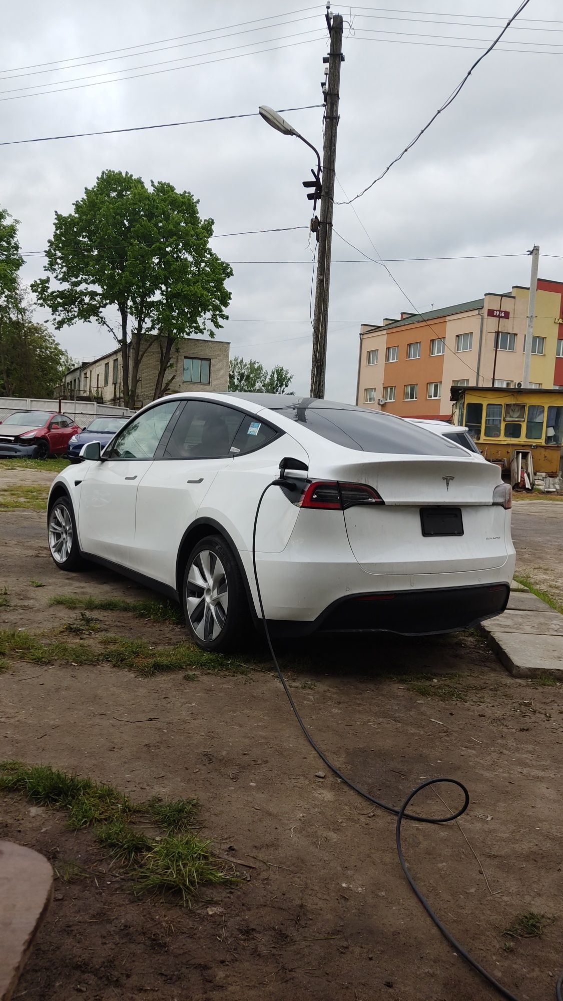 Tesla Y розбираємо у Львові! Тесла Y разборка!