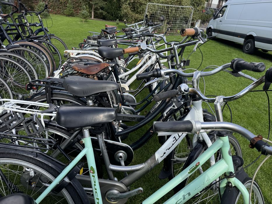 Pakiet holenderskich rowerow miejskich 30 szt Gazelle,Batavus,Sparta