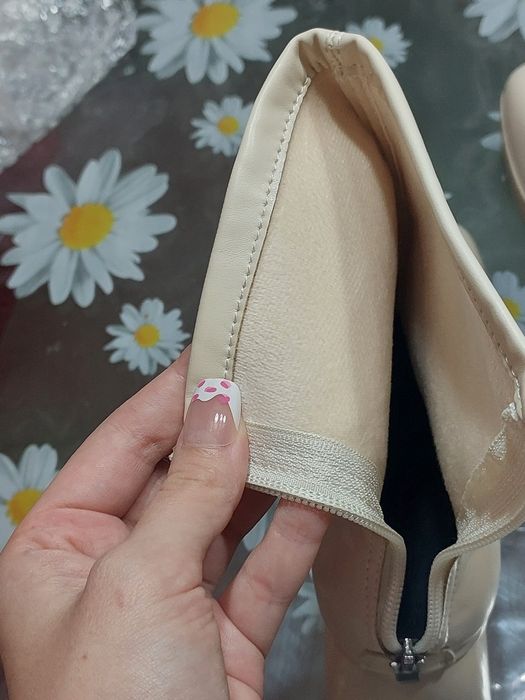 Ботинки Челси - 35й розмір! беж - осінь!