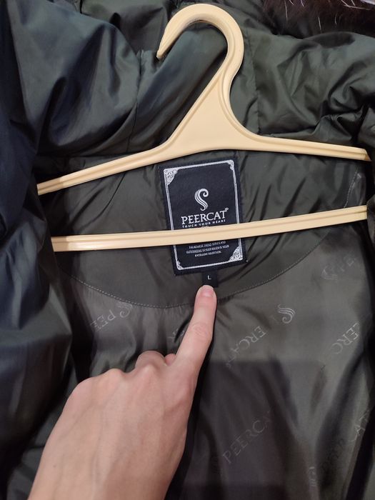 Куртка пальто пуховик жіночий