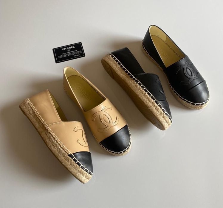 Espadryle Chanel