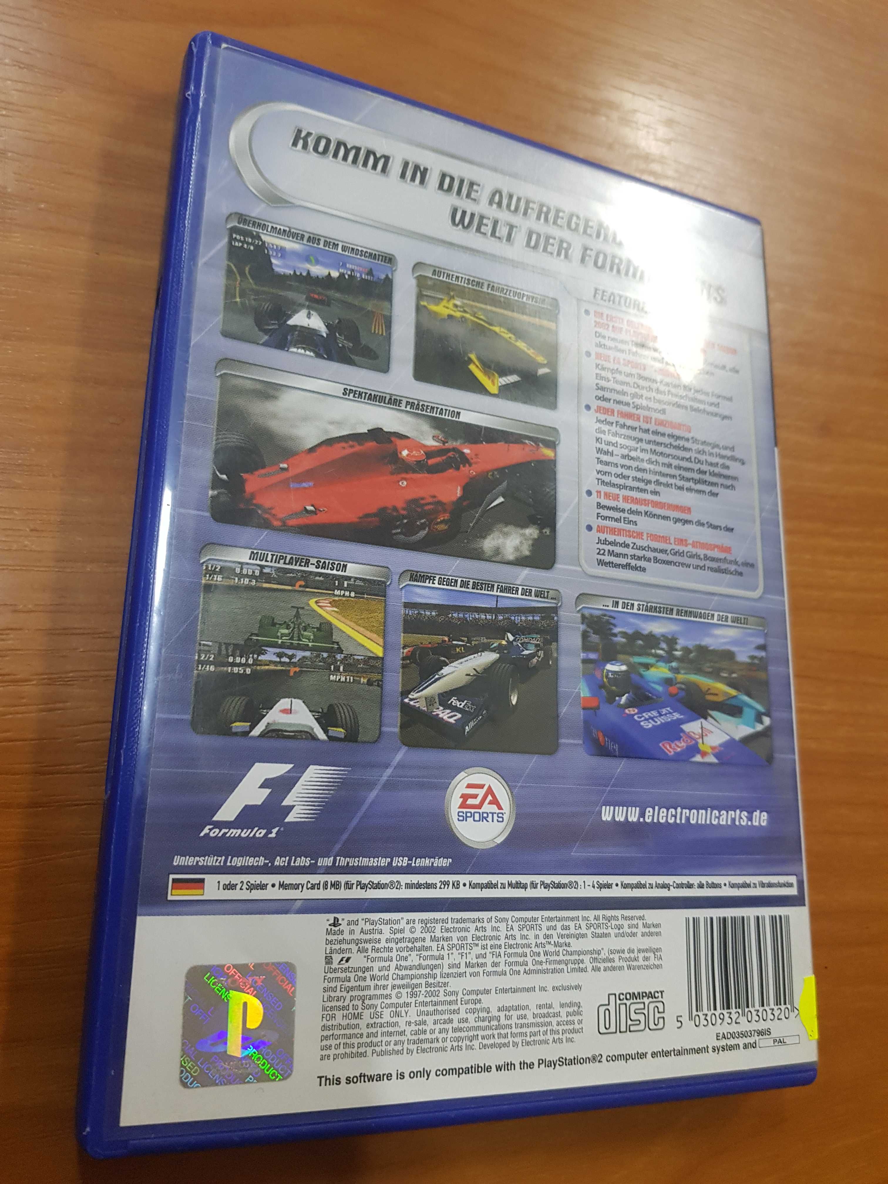 F1 2002 PS2 Sklep Iława