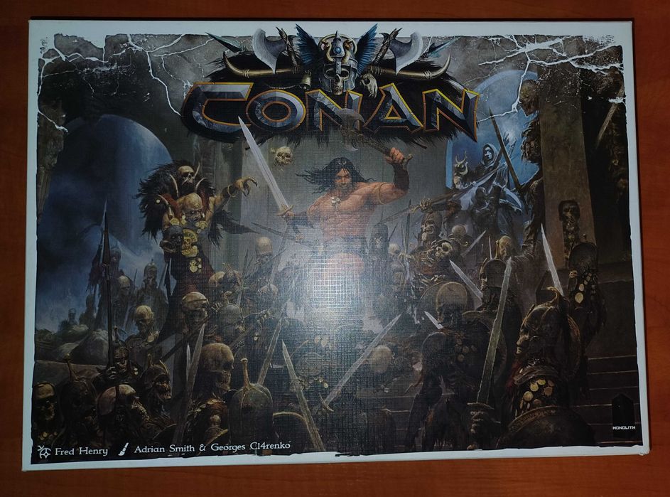 Conan Monolith board game gra planszowa + dodatki