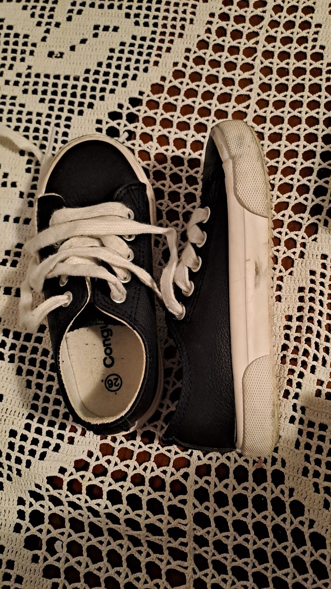 Tenis azul escuro 26