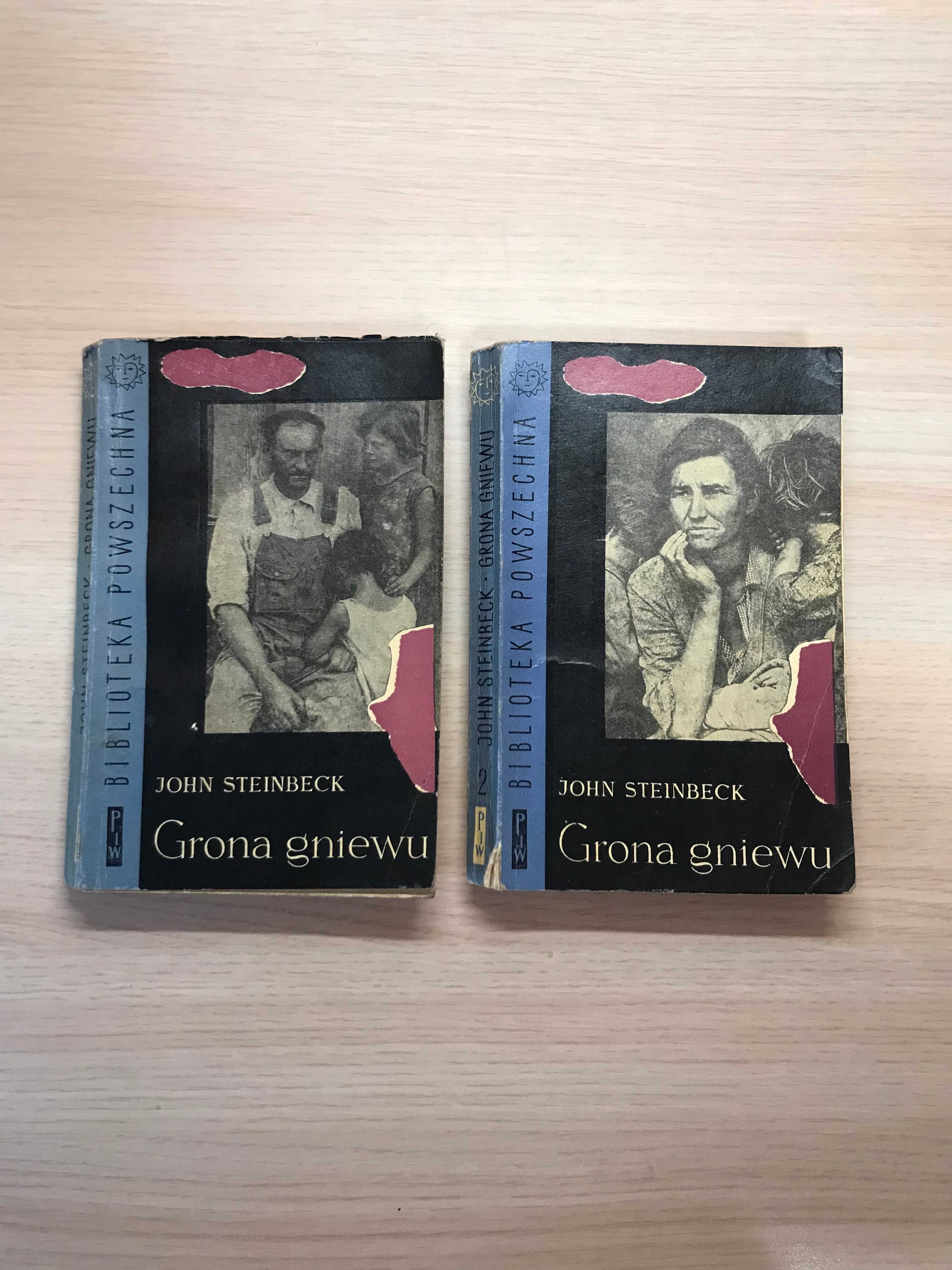 Grona Gniewu - John Steinbeck t 1 i 2 1962r. I wydanie UNIKAT PRL