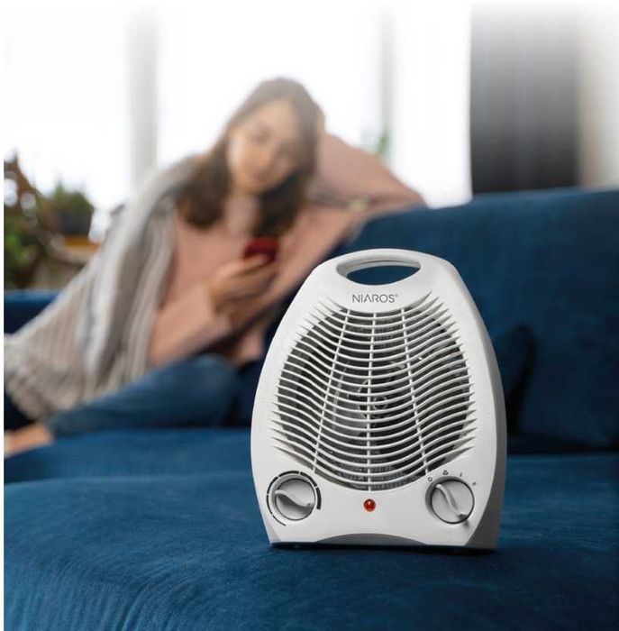 NOVO! Aquecedor 2000W Portátil | Calor Imediato | Termoventilador