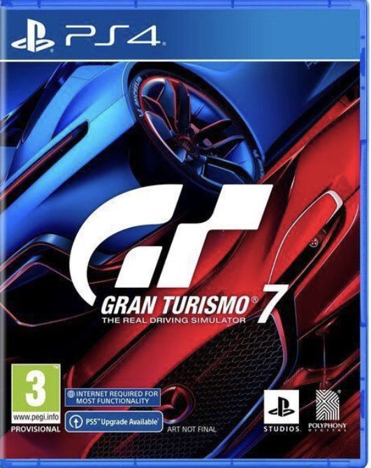 Продам Gran turismo 7 для пс 4