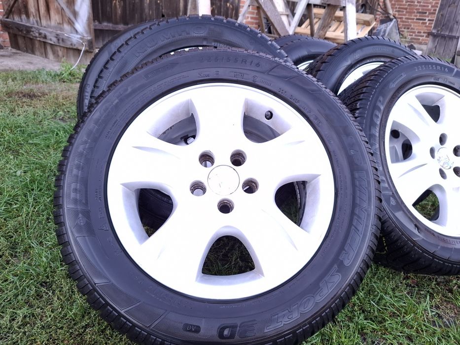 Felgi aluminiowe z oponami zimowimy ford
