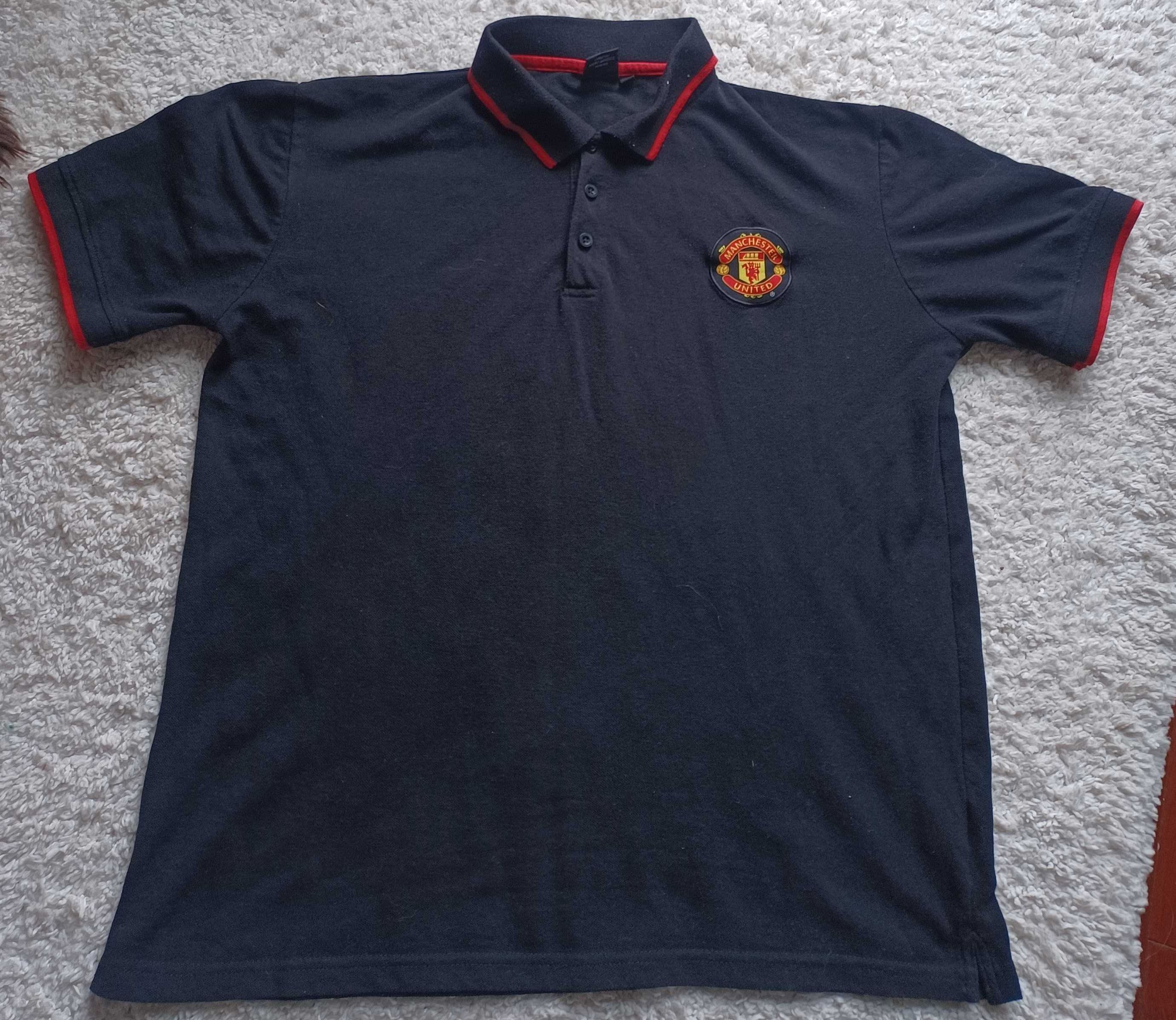 Polo Koszulka T-shirt Manchester United L