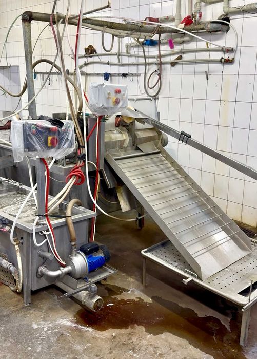 Лінія очищення оболонки з рециркуляцією води DAT-Schaub RS 800mm-4