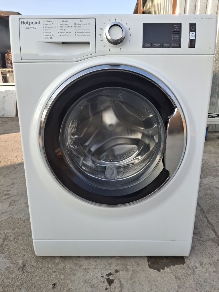 Hotpoint - Ariston 7 kg funkcja pary gwarancja dowóz  gratis