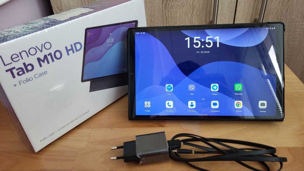 Планшет Lenovo Tab M10 HD LTE 4/64GB – (Б/У)