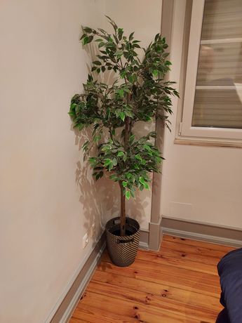 Planta artificial Ikea "Fejka" + vaso Ragkorn