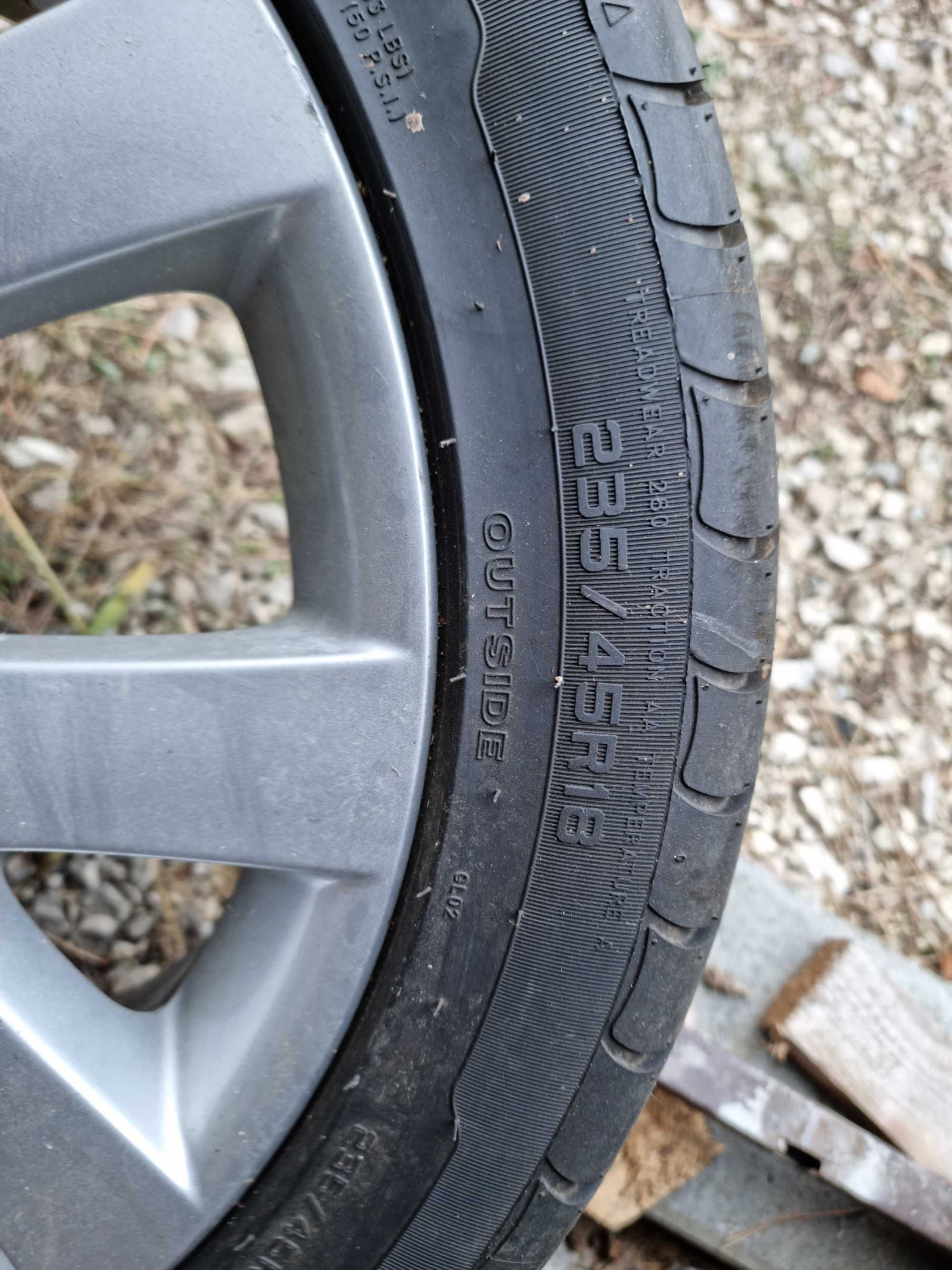 Koło, felga Mazda CX-7, CX-9  * Nowa opona  * Zapas * 235/45R18
