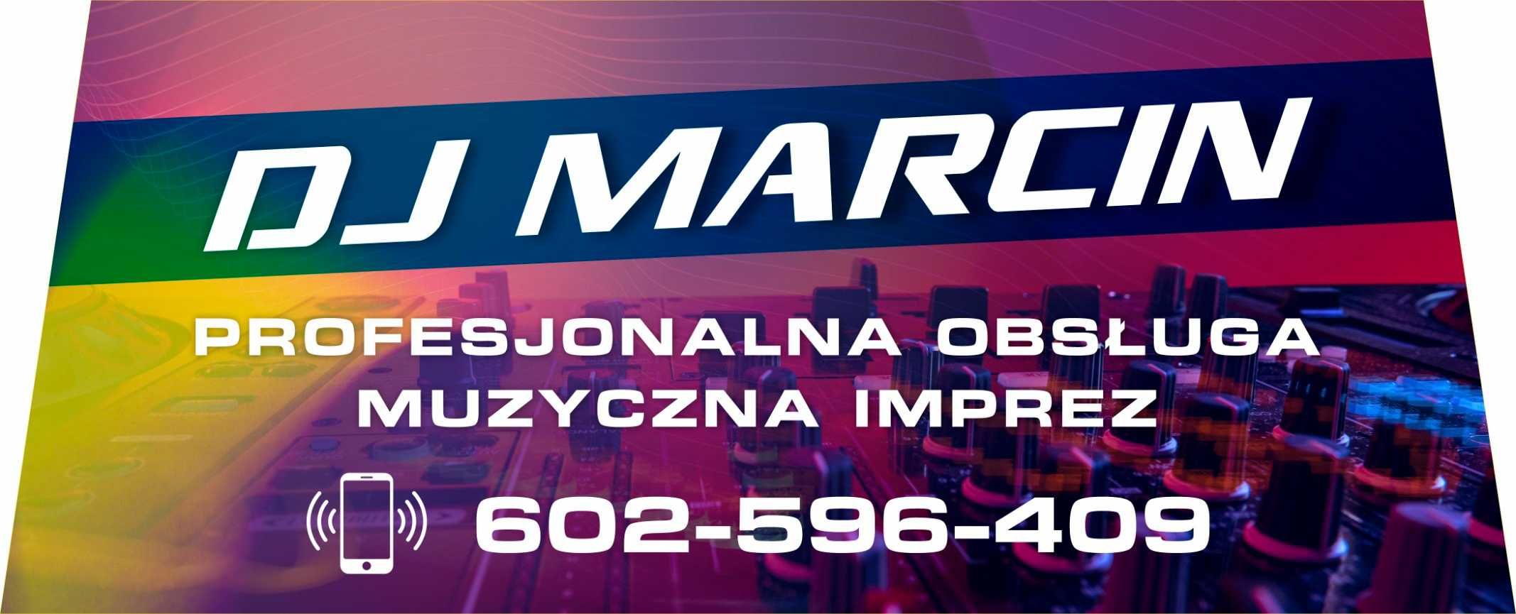 DJ  MARCIN profesjonalna oprawa muzyczna imprez