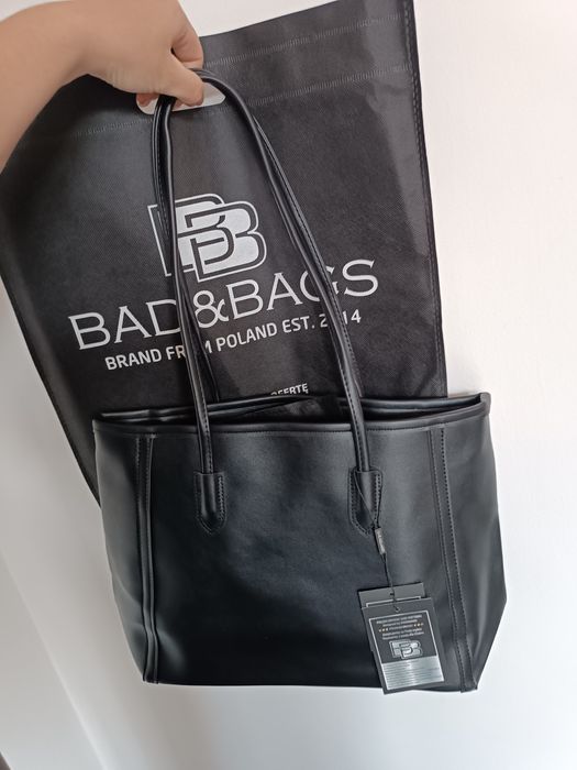 Nowa duża torebka damska czarna t.k. Maxx