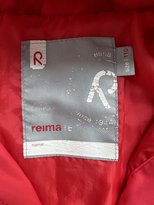 Легка куртка, вітровка, дощовик від reima tec go 110 см.