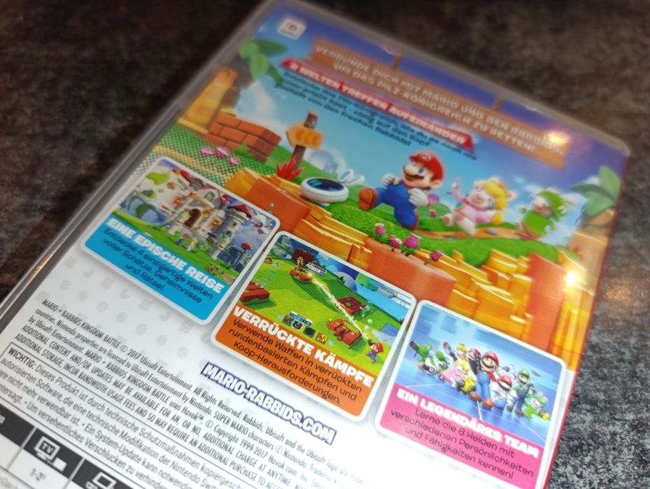 Mario + Rabbids Kingdom Battle Nintendo Switch możliwa zamiana