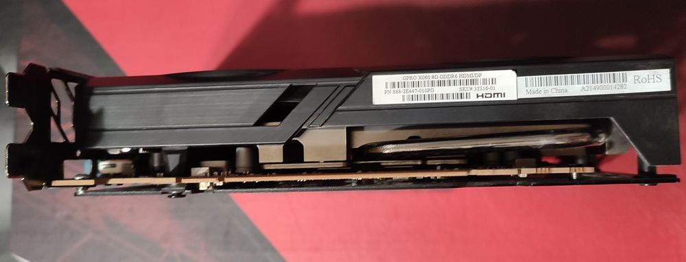 Видеокарта Sapphire GPRO X060 (Radeon RX 6600) 8GB GDDR6