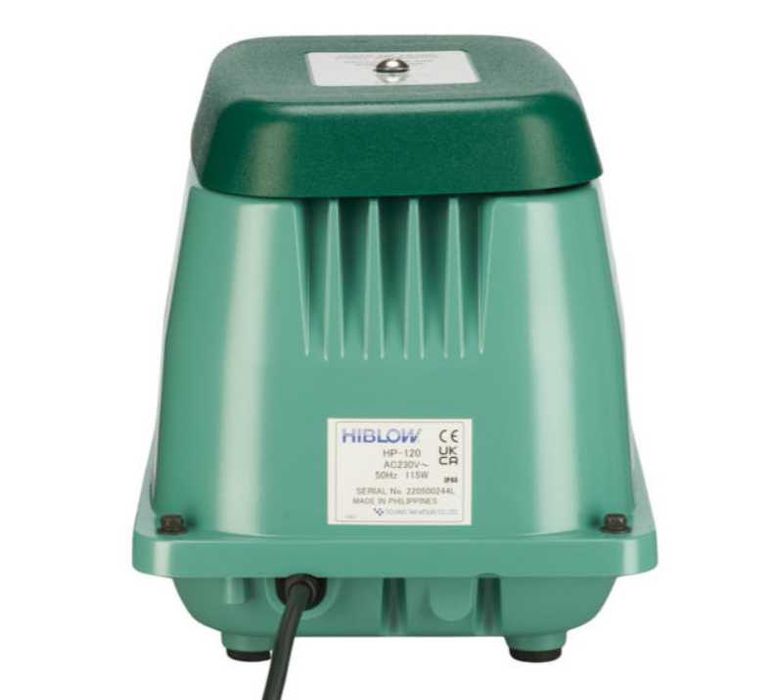 Dmuchawa Pompa Powietrza do Stawu Oczka NOWA HiBlow HP-120