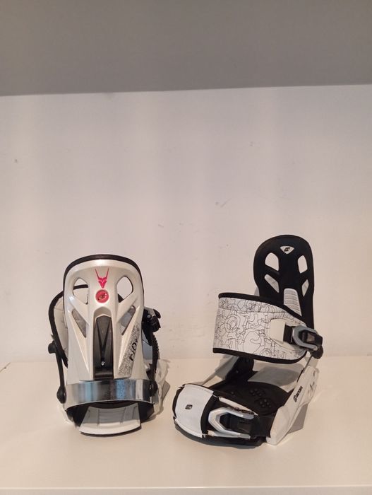 Wiązania snowboardowe crazy creek M L snowboard zapięcia Burton