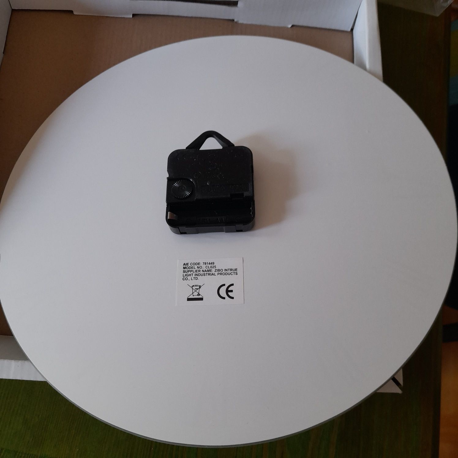 Zegar do kuchni szkło 30cm nowy
