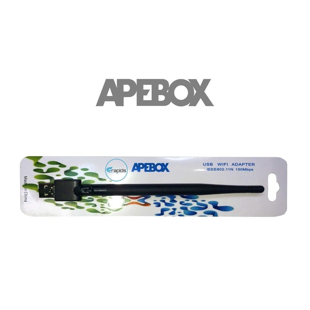 Antena WiFi USB Wireless LAN 150 Mbits 5dBi – APEBOX