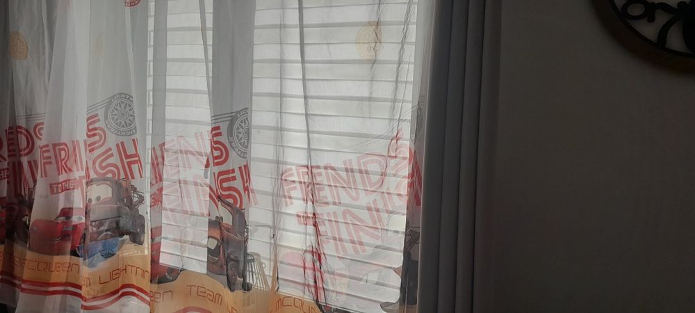 Firanka dziecięca cars