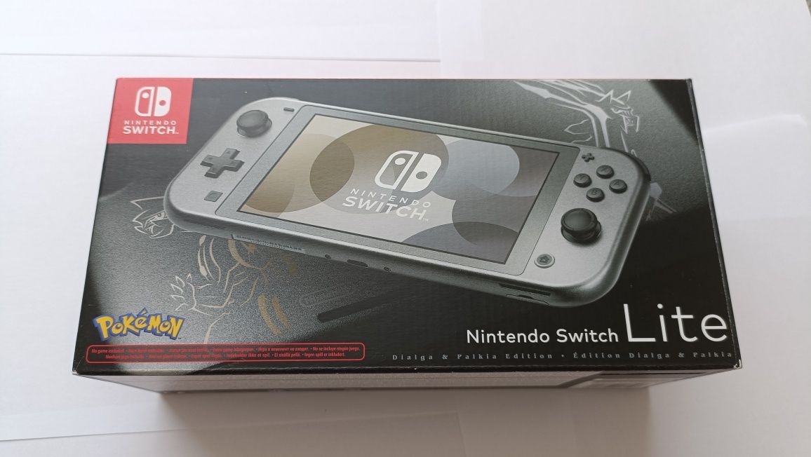 Nintendo switch lite palkia dialga edition