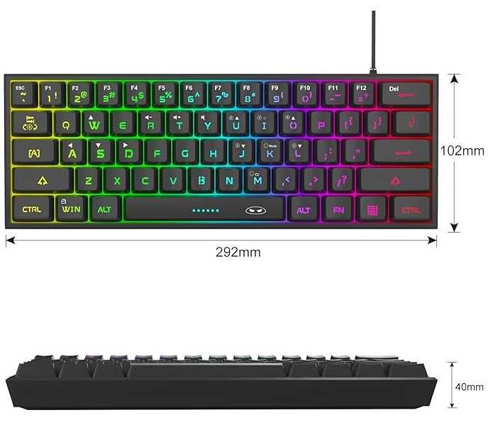 Teclado Gaming MageGee T521 NOVO!