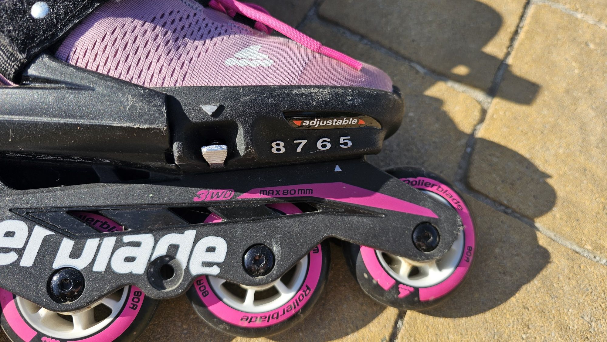 Rolki rollerblade microblade różowe