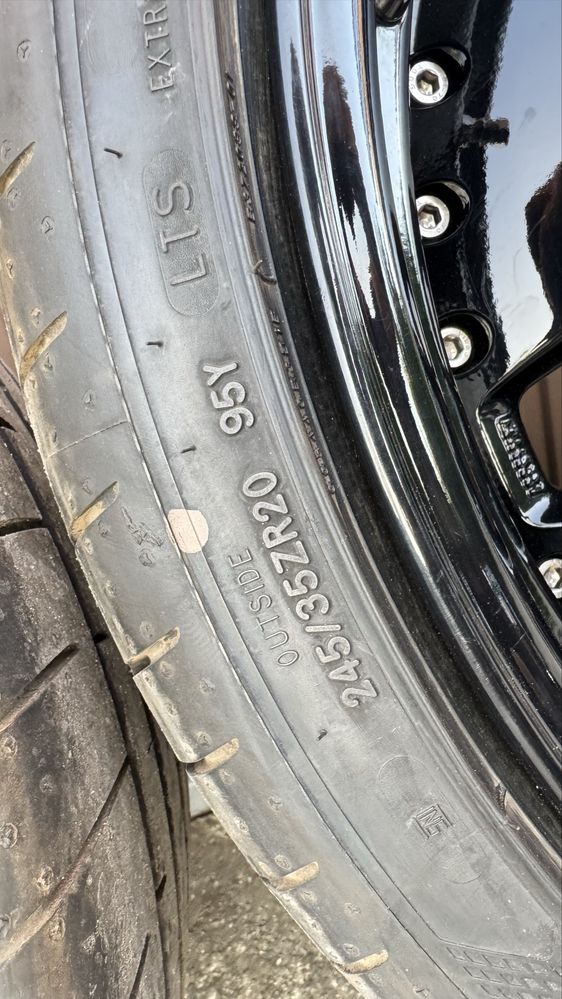 Felgi wzór MAE 5x112 20” z nowymi oponami
