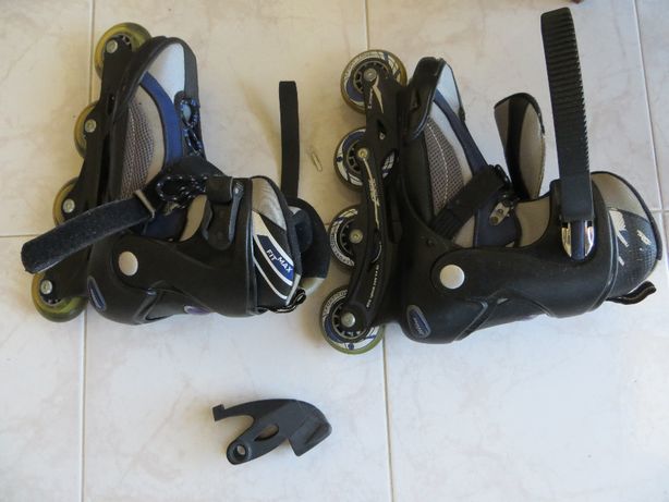 Vendo patins Sportzone c/travão x1, tamanho de pé aprox 41-42