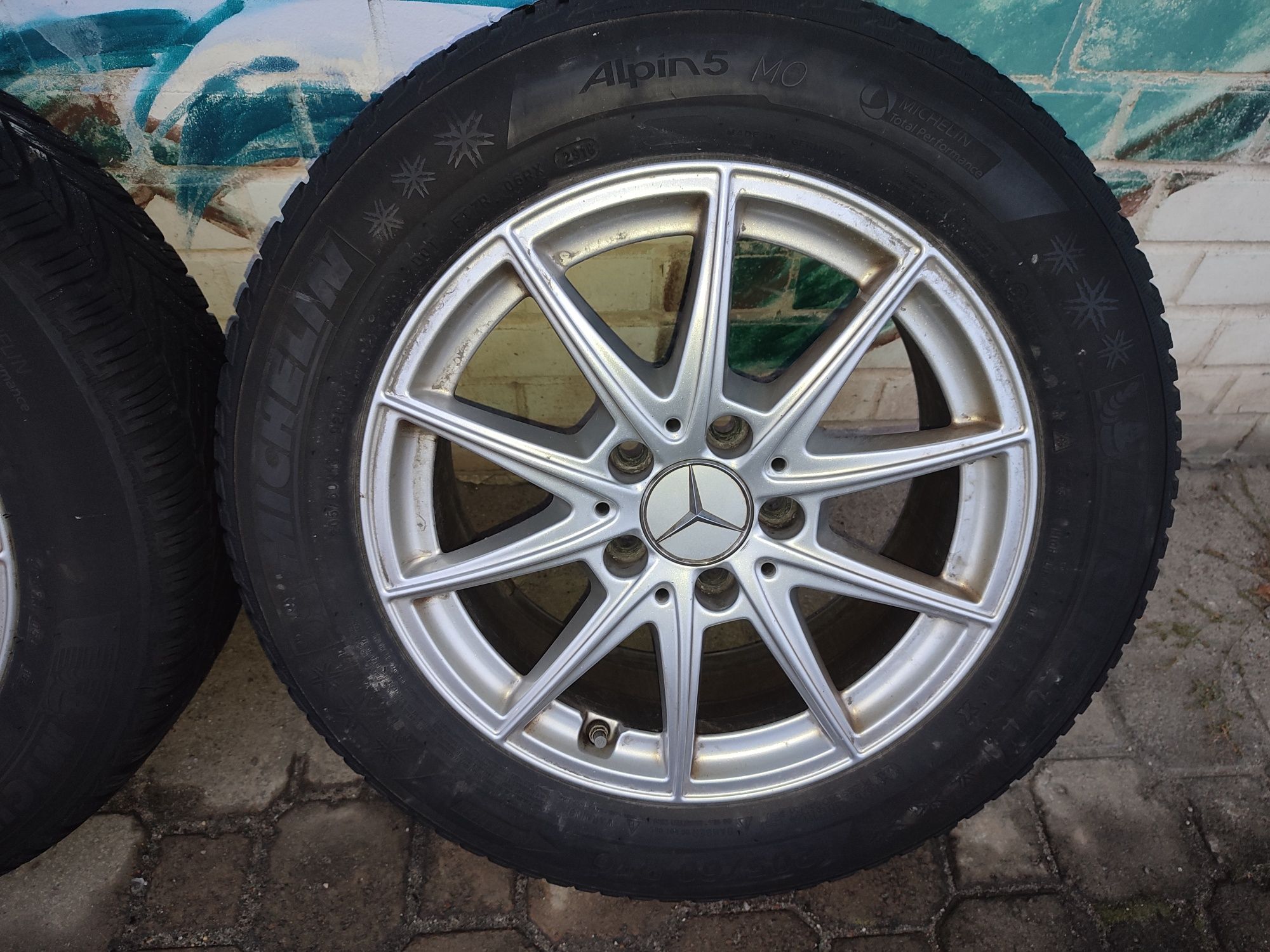 Koła Mercedes 16" WIELOSEZONOWE  Michelin Alpina 5