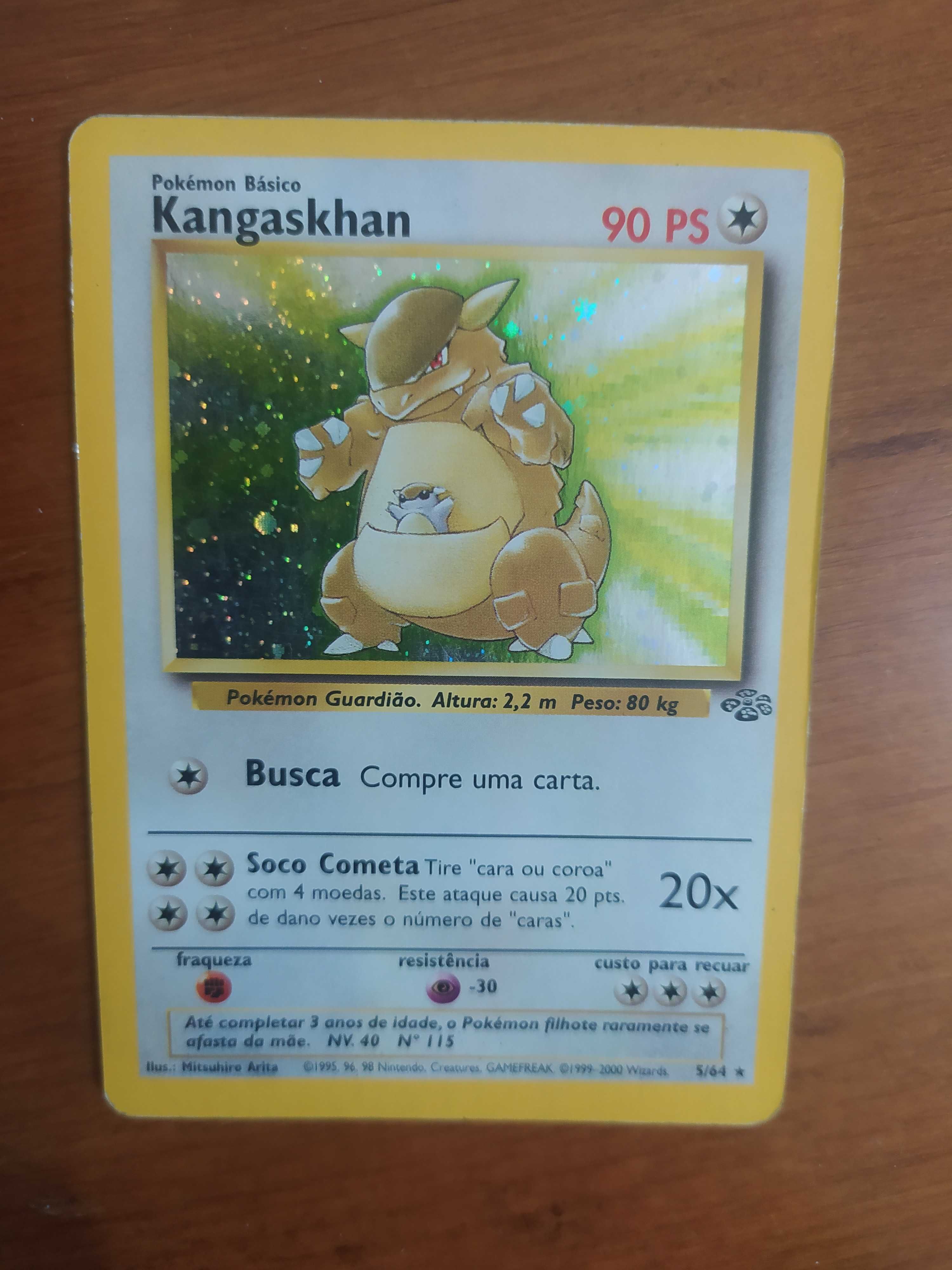 Cartas pokemon raras - Snorlax e Kangaskan