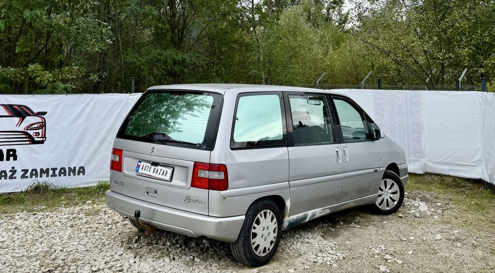 Citroen Evasion 2.0 > 8-Osob > Klima > 2002 > Hak > Zadbany