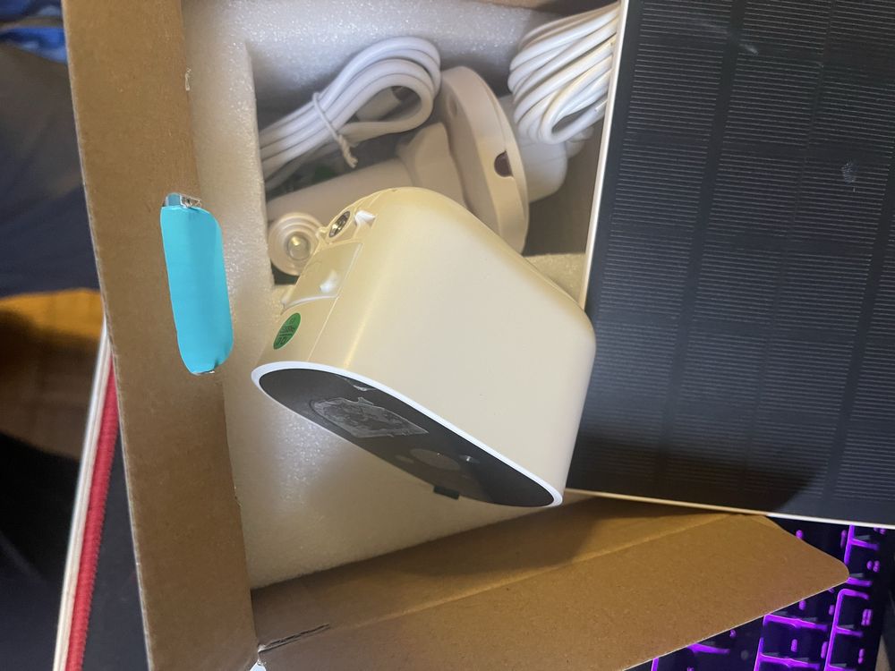 Vendo camera wifi solar