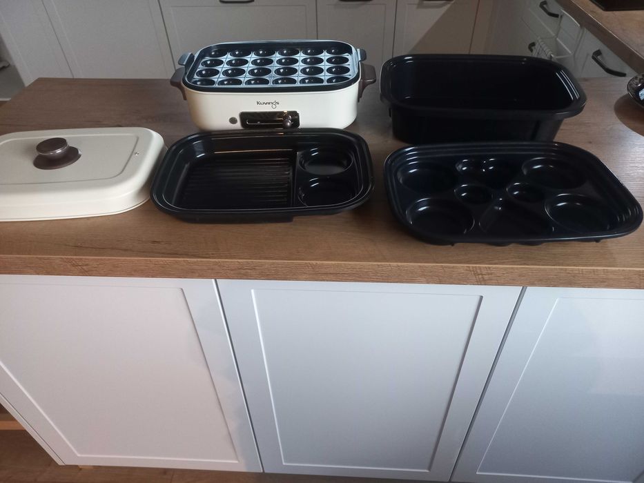 Multigrill Kuvings ceramic+ 2 płyty