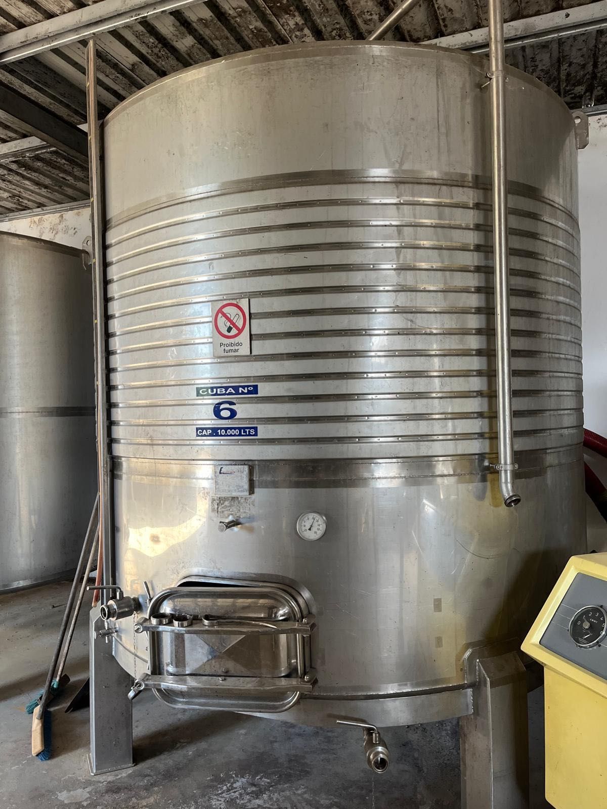 Cubas Fermentação tintos 10000L