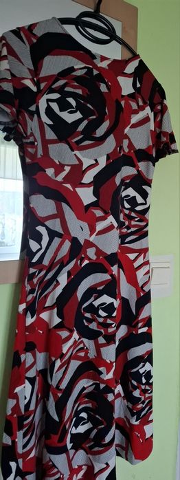 Kolorowa letnia sukienka