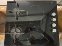Placa a gás e vitrocerâmica Electrolux com garantia