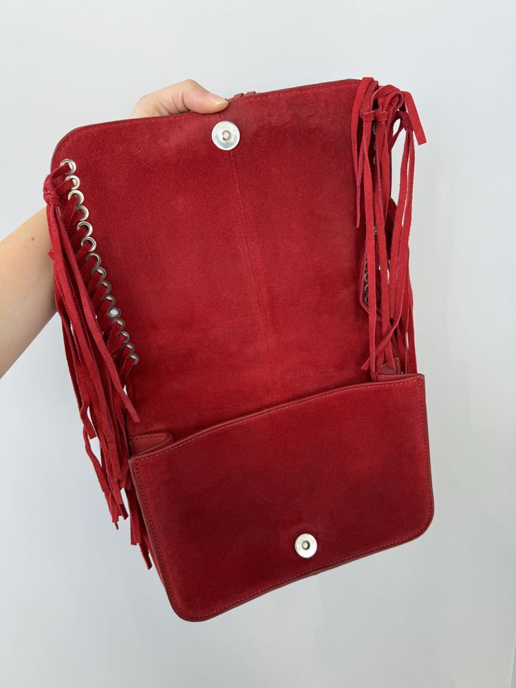 Сумка замшева zara