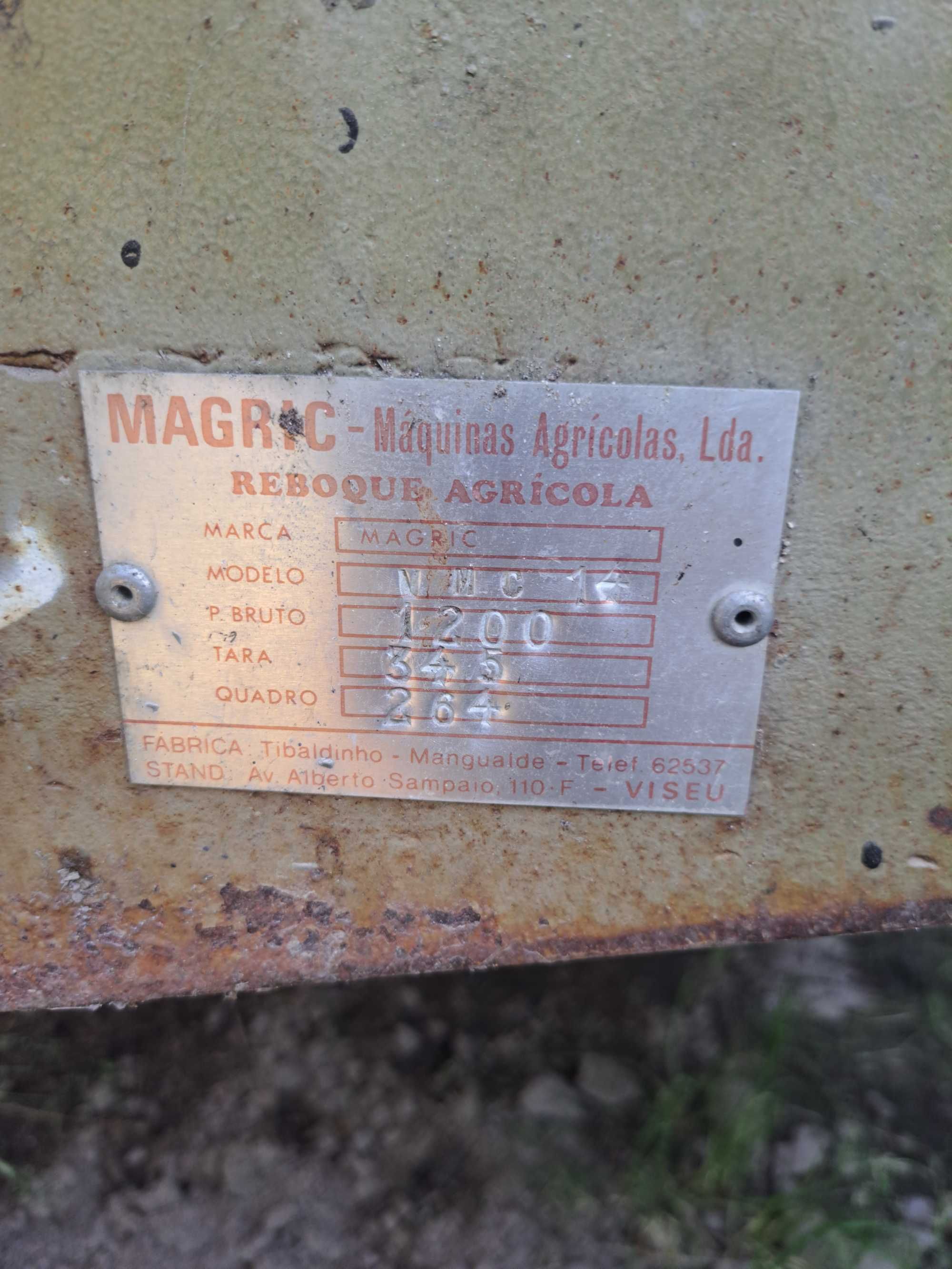 Reboque motocultivador