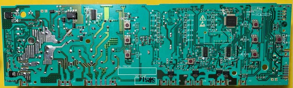 Модуль управления стиральной машины Gorenje 363498 AKO 745126-04