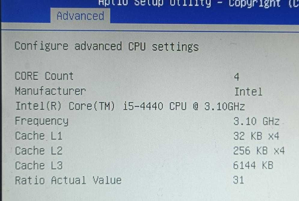 Zestaw płyta główna B85-M2, Procesor I-5, 8GB DDR3