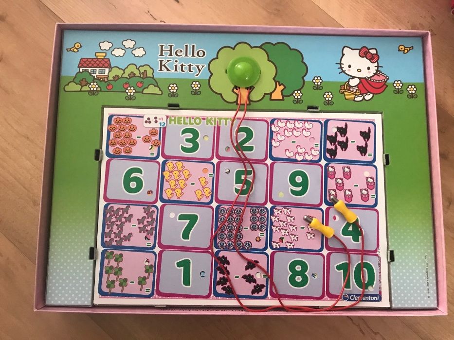 Hello Kitty interaktywny quiz edukacyjna gra