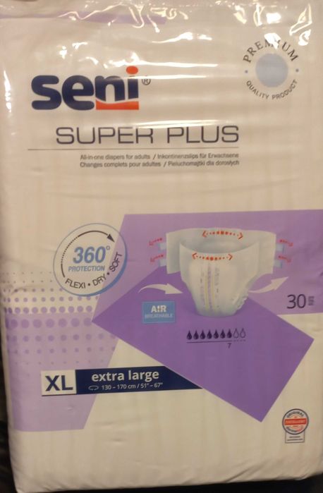 Pampersy dla doroslych XL