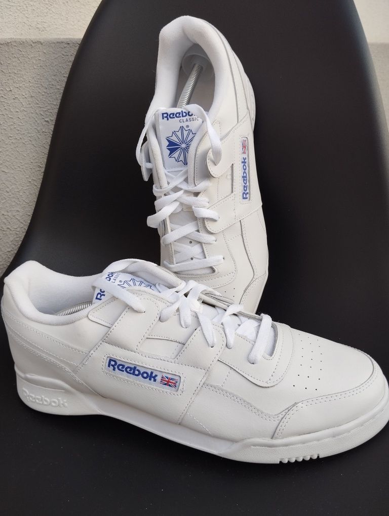 Чоловічі шкіряні кросівки Reebok Workout Plus 46-47(30.5 см)