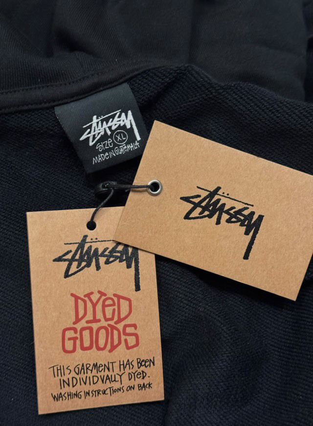Stüssy bluza czarna rozpinana oryginal