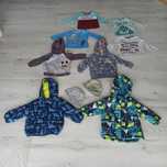 Paka ciuszków dla niemowlaka rozmiar 80 aż 63 ubranka, puzzle, buty